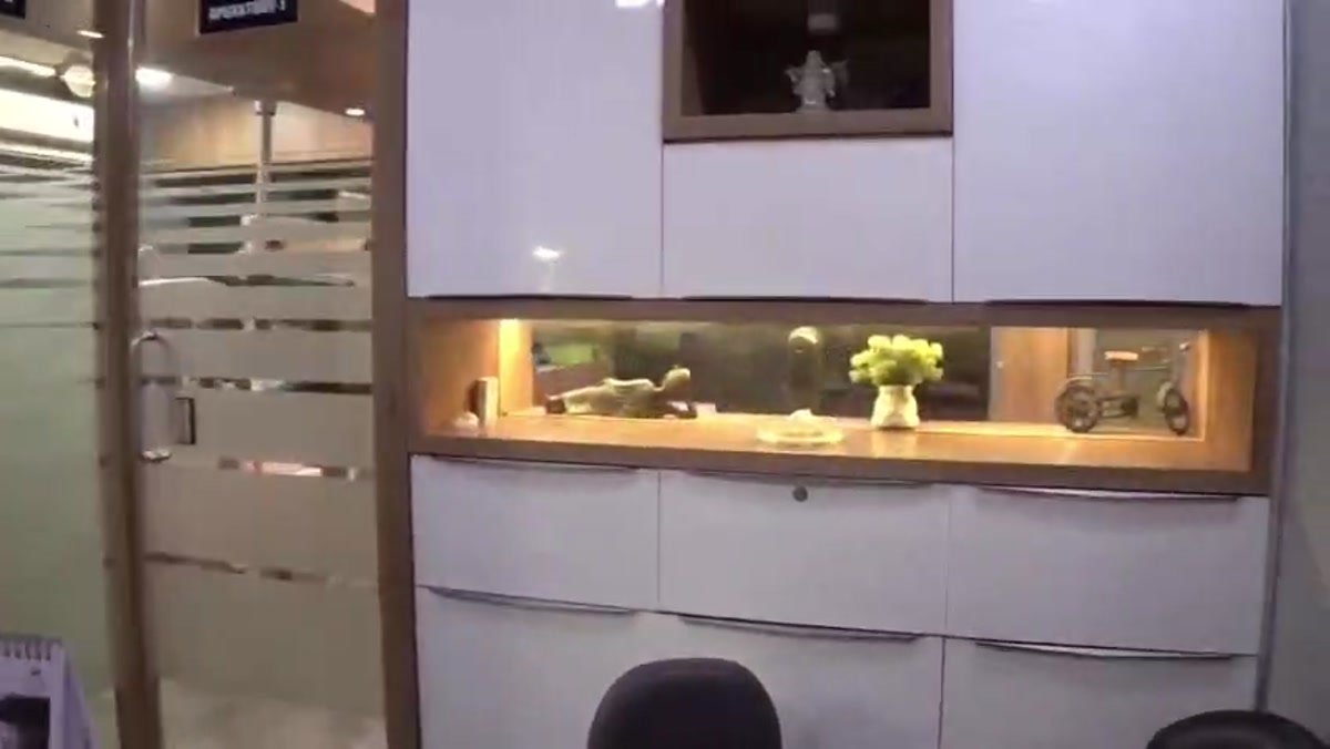 Inside the Roots Dental Care clinic in Althan, Surat
