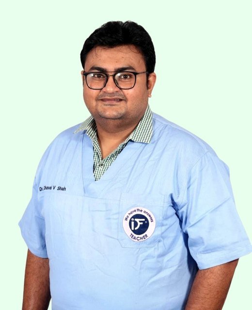 Dr. Dhawal Shah, Periodontist and Implantologist at Roots Dental Care